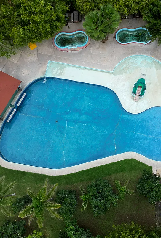 instalaciones área familiar alberca