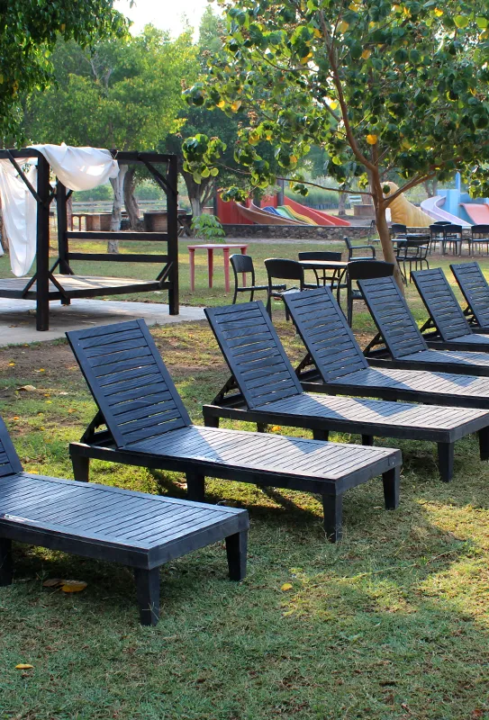 instalaciones área familiar Camastros